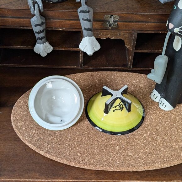 Lorna Bailey Feline Fancy Lidded Pot (Ginger) - Picture 3 of 4
